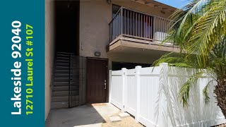 12710 Laurel St #107, Lakeside, CA 92040 - Lakeside Home for Sale