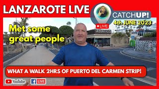 Huge walk in Puerto Del Carmen 🔴LIVE UPDATE - Mega 2 hour walk along the Puerto Del Carmen strip!