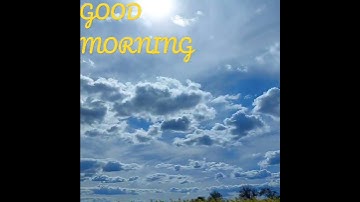 Thumbnail of Good morning #goodmorning #wolke #sun ##monday #beutifull #sonnenschein #beautifulday #cute