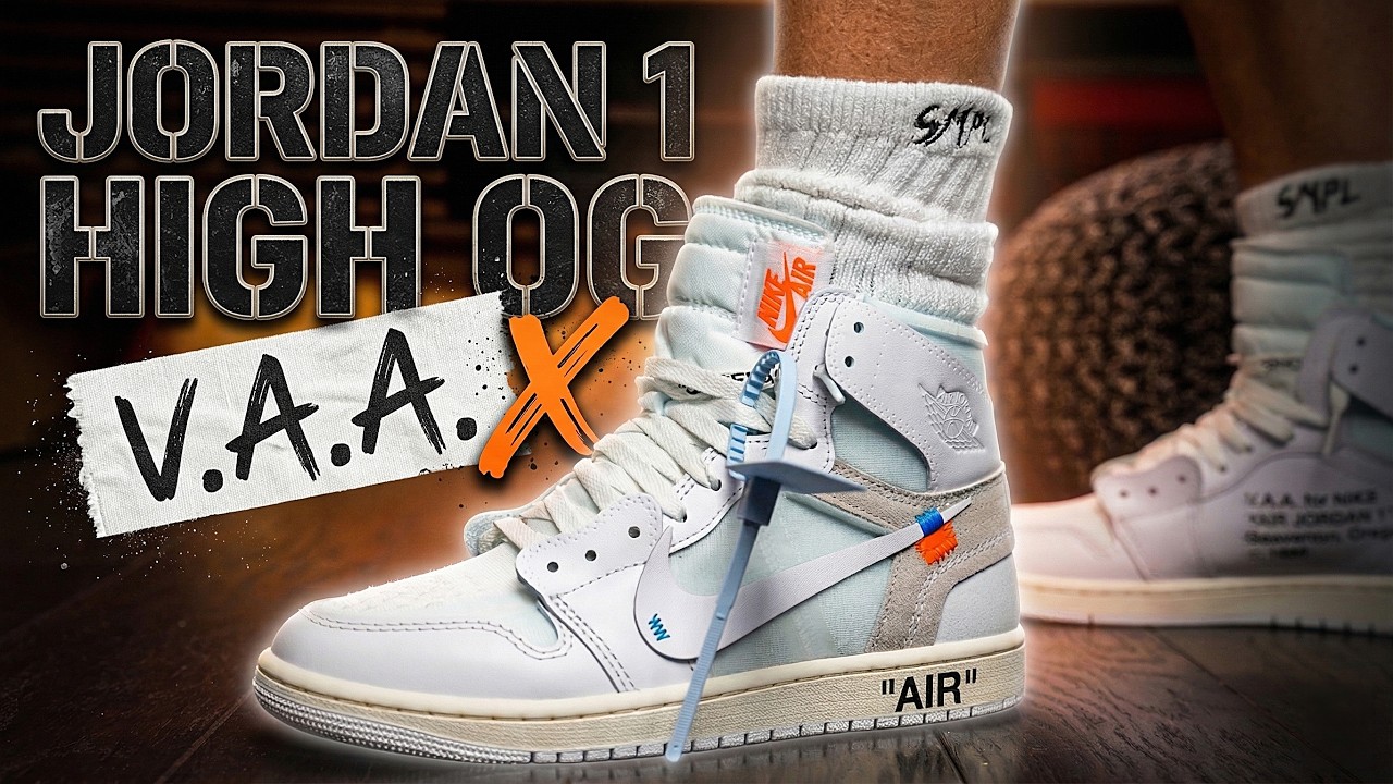 エアジョーダン1HIGHOG x V.A.A. \"White/White\"27㌢ AIR JORDAN 1 HIGH OG x V.A.A. 'White/White' ｜ FLY BASKETBALL