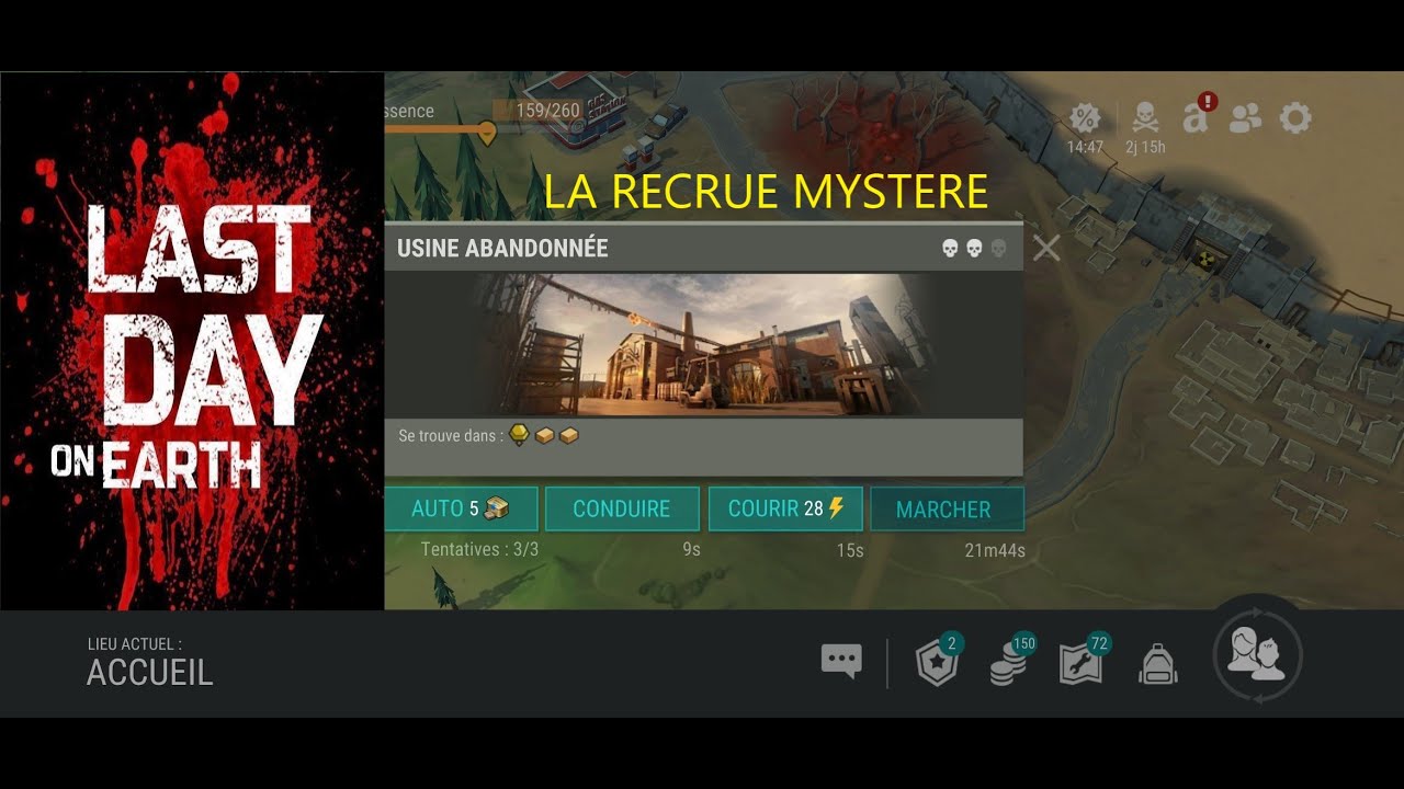 La recrue mystère de l'usine abandonnée sur last day on earth saison 17
