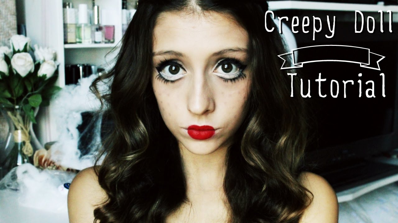 Creepy Doll Makeup Tutorial 🎃 Youtube