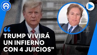 Donald Trump es acusado por varios delitos federales, entre ellos conspiración y obstrucción