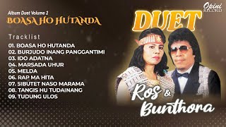 Album Duet Boasa Ho Hutanda - Ros Siadari & Bunthora Situmorang