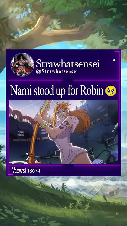 Nami DEFENDS Robin Like a True Sister 💥