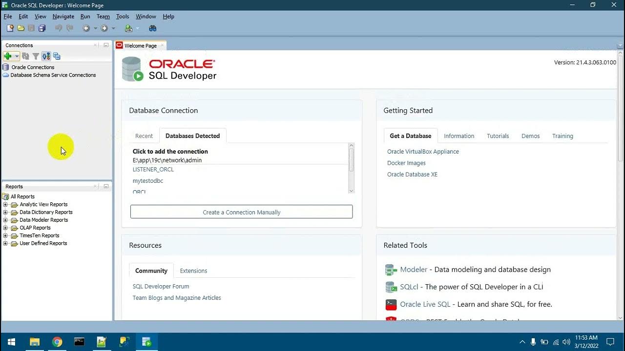 Connect Oracle Database with SQL Developer. #DBA_Cave #Oracle - YouTube