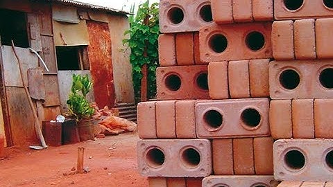 Interlocking Bricks // Aashiyana Interiors