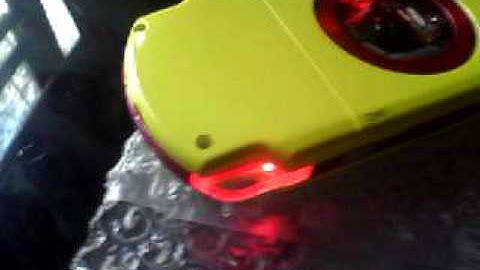 psp slim yellow case costume paint and  with led mod