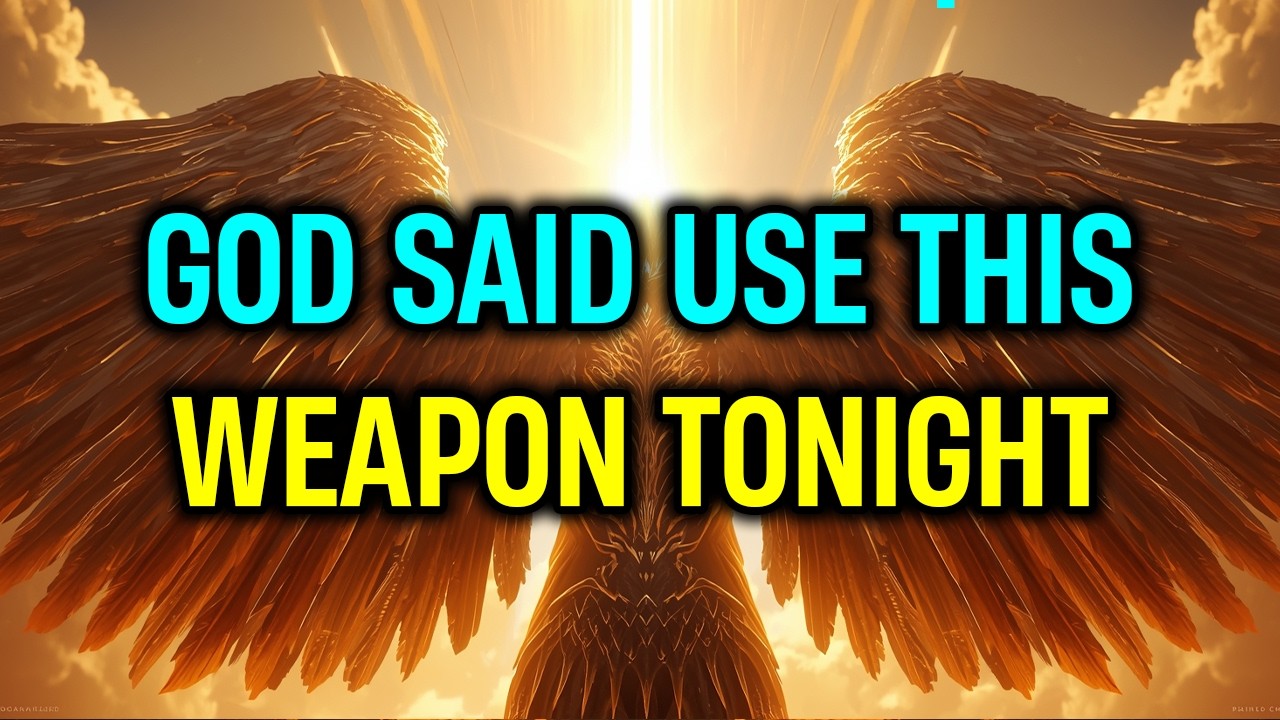 Chosen One, God Says You’re Cleared to Use This Weapon Tonight ⚔️🛡️