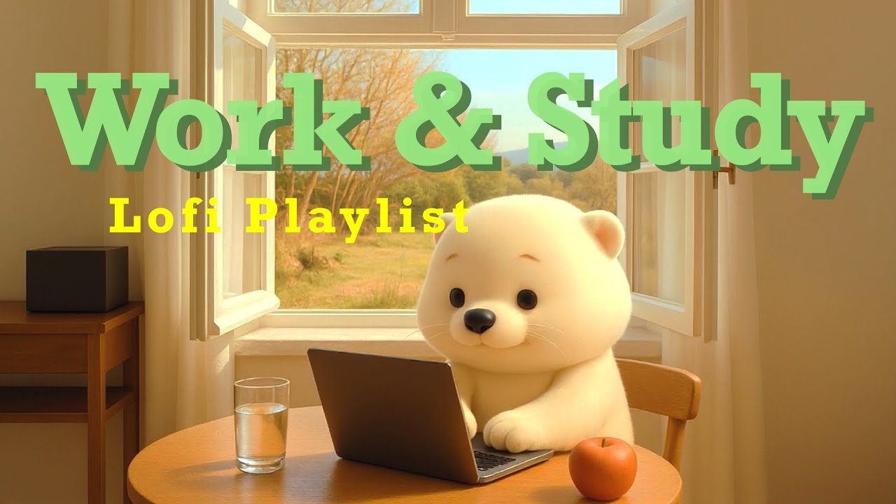 𝐏𝐥𝐚𝐲𝐥𝐢𝐬𝐭 | focus & study 📚 with weddy bear🧸 | lofi with keyboard sounds💻