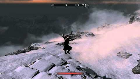 The Elder Scrolls V: Skyrim - Way to High Hrothgar Monastery Part 4