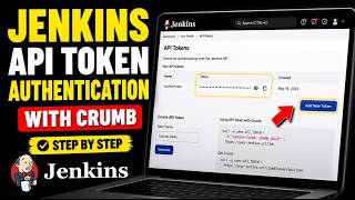 How to authenticate with Jenkins using API tokens and crumb - Step By Step