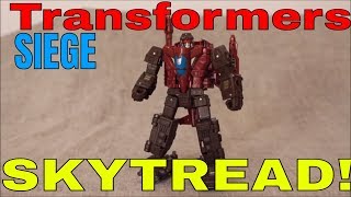 Transformers WFC Siege Skytread (AKA Flywheels) - GotBot True Review NUMBER 490