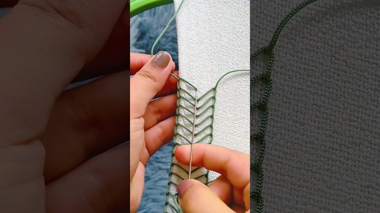 trending embroidery design 😍🪡 