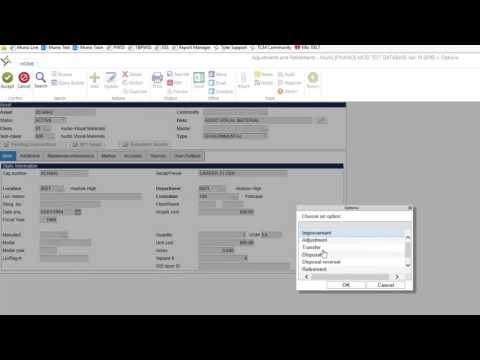Web Guide - Munis Fixed Asset Disposal