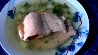 СУП ИЗ ЛОСОСЕВОГО ХРЕБТА. ОЧЕНЬ вкусно, полезно, сытно и экономно СУП ИЗ ЛОСОСЕВОГО ХРЕБТА. ОЧЕНЬ вкусно, полезно, сытно и экономно