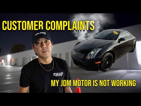 Customer Complaints: My JDM Motor is not Working