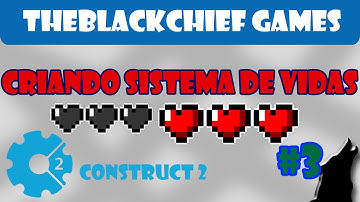 Criando Sistema De Vidas Construct2 (Jogos De Plataforma 2D)