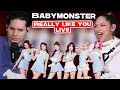 THEY REALLY SING LIVE!!Waleska & Efra react to BABYMONSTER ‘Really Like You’Live at “LOVE MONSTERS”3