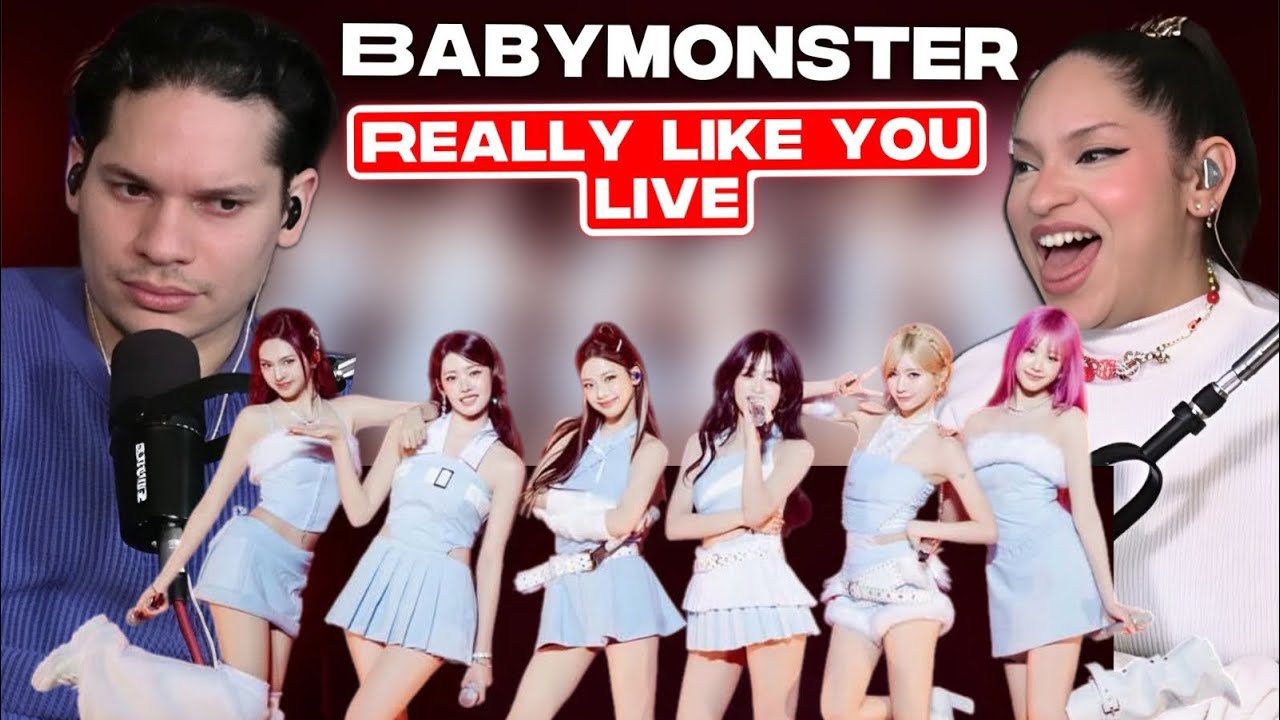 THEY REALLY SING LIVE!!Waleska & Efra react to BABYMONSTER ‘Really Like You’Live at “LOVE MONSTERS”3