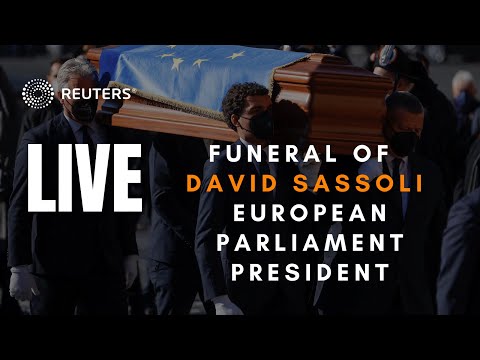 LIVE: Funeral for European Parliament President David Sassoli held in Rome