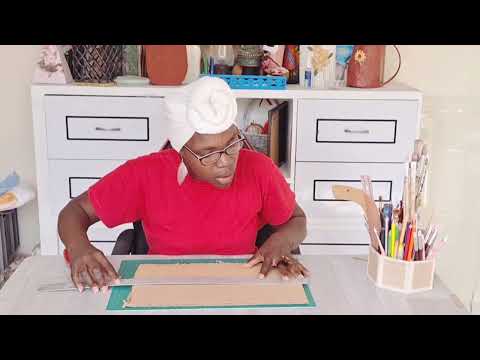 DIY Hexagon Pencil Holder from Cardboard | Color Organizer for Desk