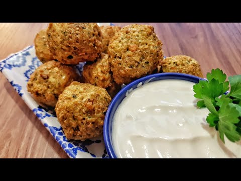 FALAFEL TARİFİ 🔥(TAHİNLİ YOĞURTLU SOS İLE) FALAFEL - FALAFEL SOSU - NOHUT KÖFTESİ  - LÜBNAN FALAFEL