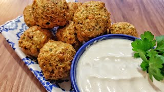 FALAFEL TARİFİ 🔥(TAHİNLİ YOĞURTLU SOS İLE) FALAFEL - FALAFEL SOSU - NOHUT KÖFTESİ - LÜBNAN FALAFEL