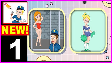 Draw Police - Tricky Puzzles level 1 to 78 - SPEEDRUN New Update Gameplay Walkthrough - All Levels