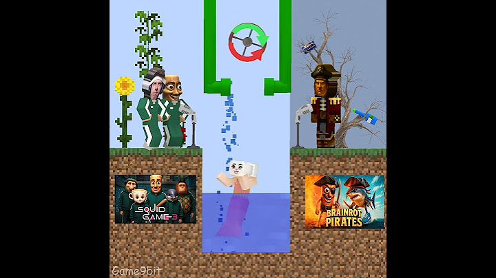 Which team is the good person?! Team Squid Game-3 vs Team Brainrot Pirates