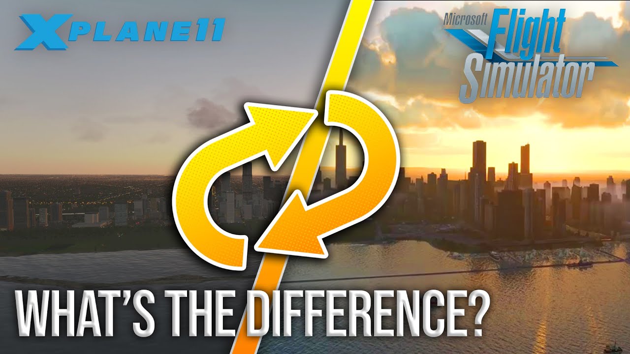 X-plane 11 VS Microsoft Flight Simulator 2020 - YouTube