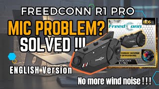 Reduce Wind Noise on FreedConn R1 pro (English Version)