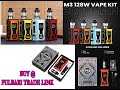 M3 128 watt vape unboxing and full review in nepali