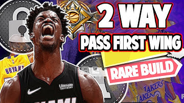 HOW TO MAKE 2 WAY PASS FIRST WING BUILD ON NBA 2K21 | SMALL FORWARD