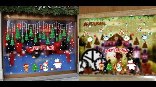 Merry Christmas Wall Stickers Window Glass New Year Decorations for Home Decor from Aliexpress screenshot 2