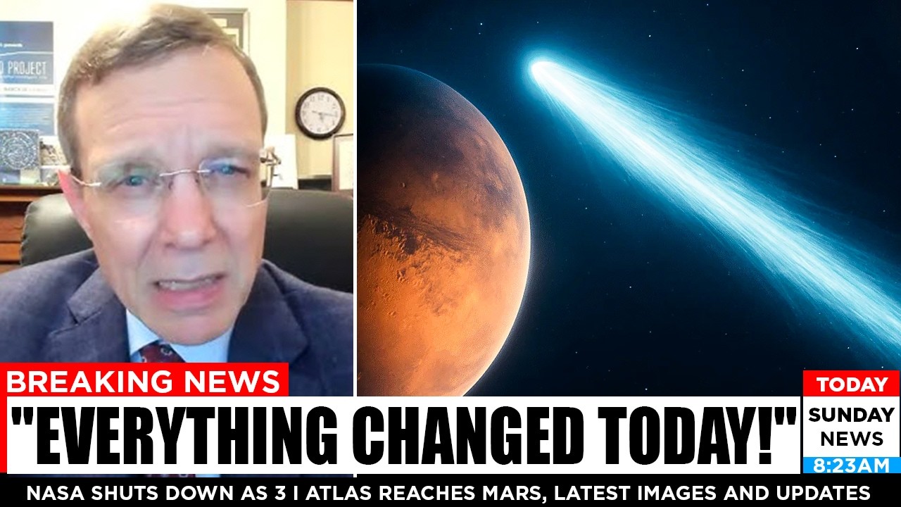 NASA Goes Silent as 3I/ATLAS Reaches Mars — Leaked Images Reveal the Unthinkable