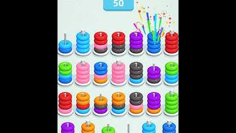 Hoop Sort Puzzle Level 511 - 520 Walkthrough | PuzzleChallenge ✔️