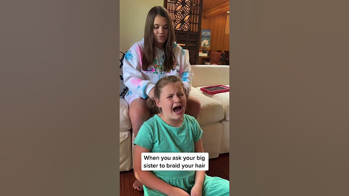 When you ask your older sister to braid your hair 🤣 #shorts