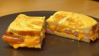 Sausage, Egg & Cheese Toast | One Pan Egg Toast | Quick Breakfast Sandwich Hack