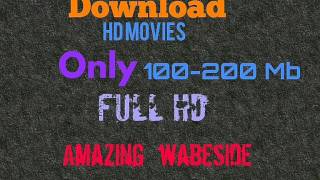 Download Letest movies Only 100-200mb full HD..