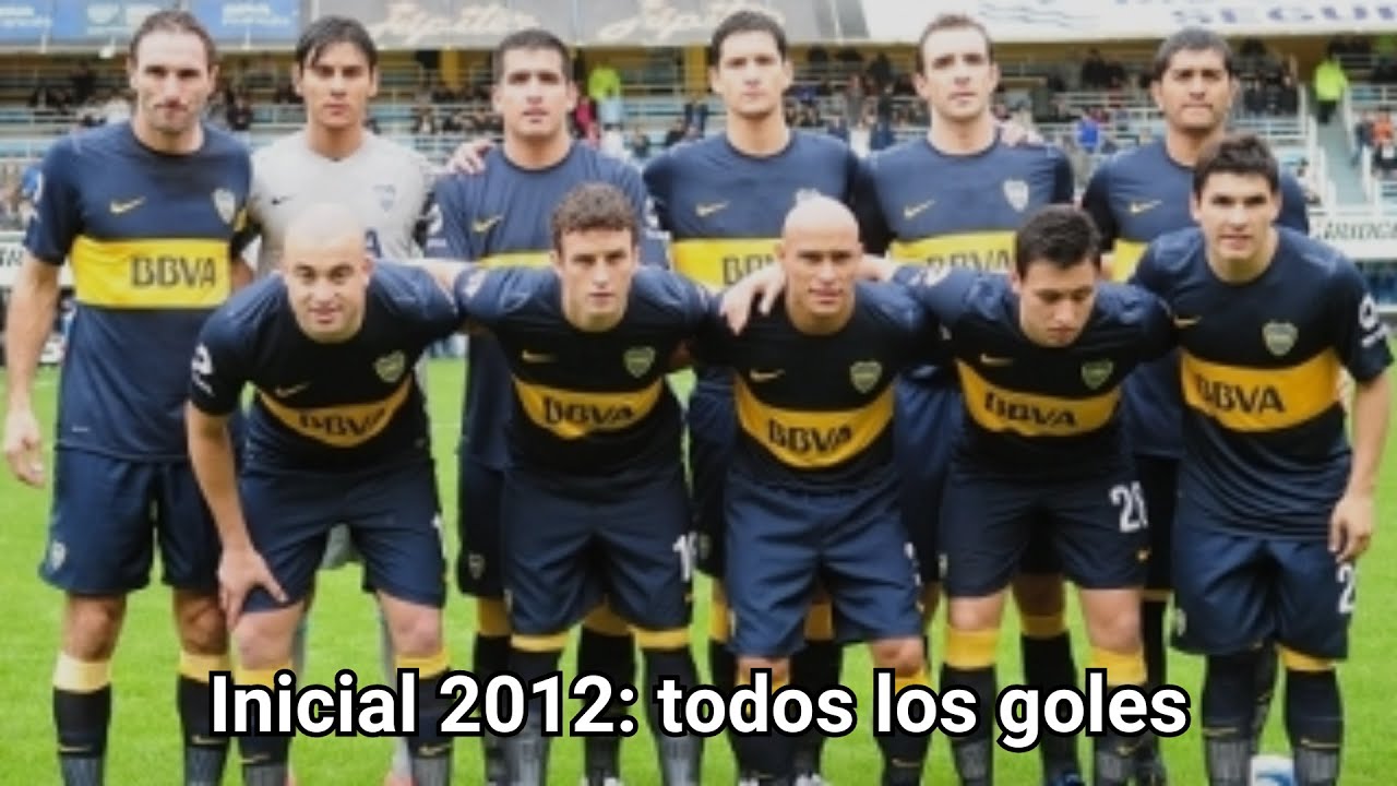 Todos los goles de Boca en el Torneo Inicial 2012