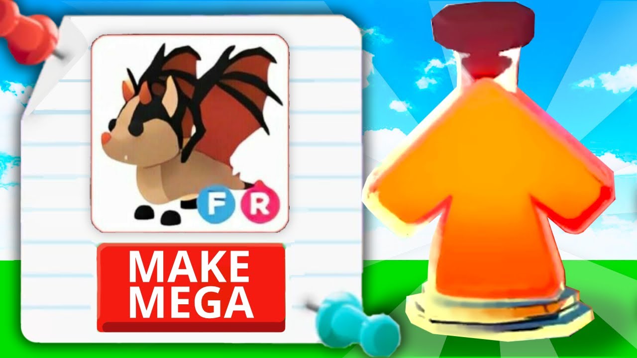 Using Age Up Potions To Make Mega Neon Pets In Adopt Me - YouTube