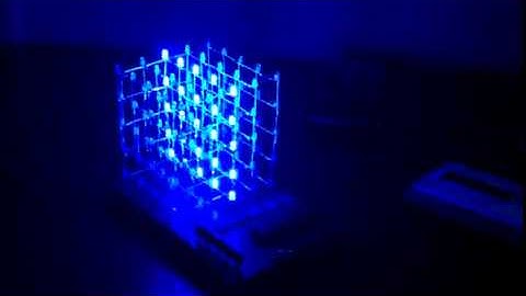 LED cube 5x5x5