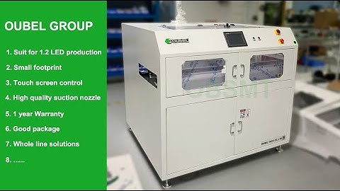 OUBEL SMT Handling Equipment, 1.2m LED Vacuum Suction Loader, Bare boards loader