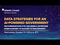 Data strategies for an AI-powered government