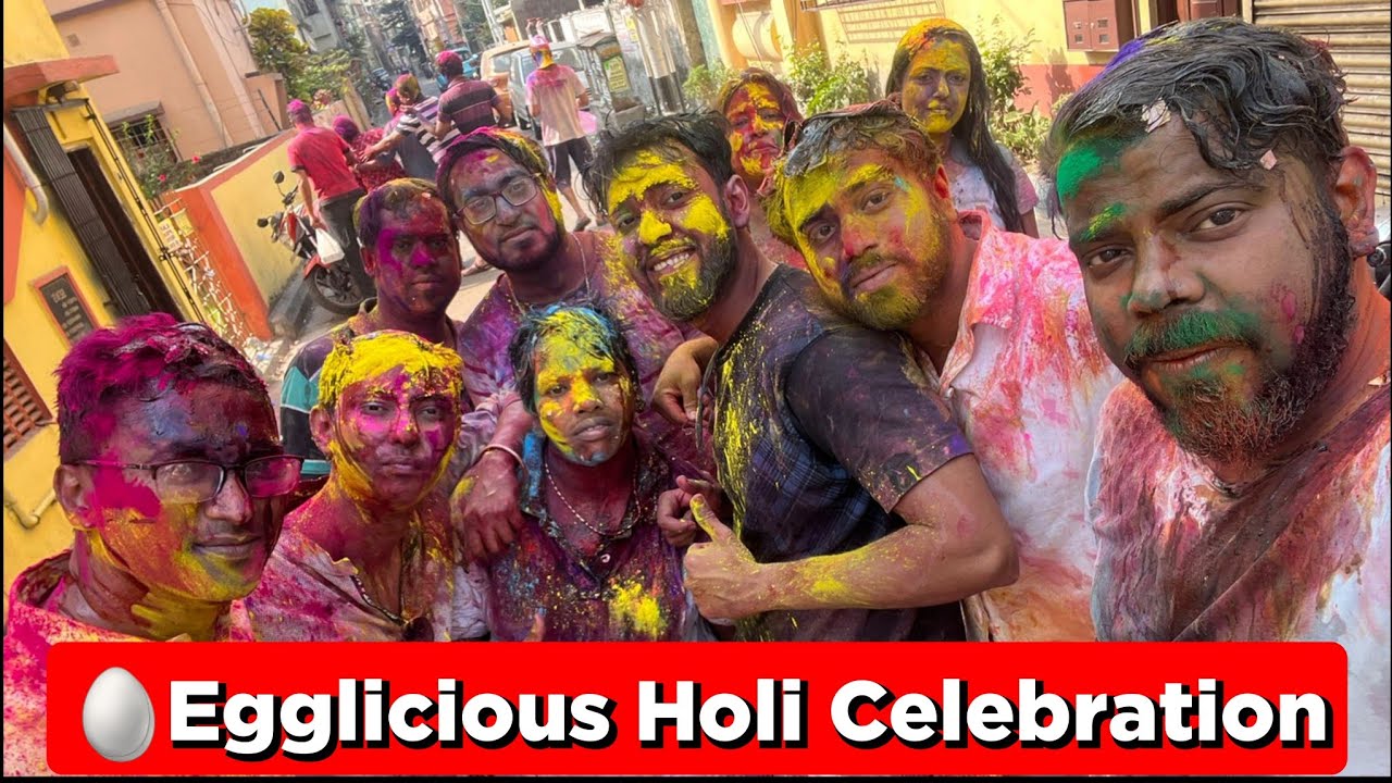 Dol Yatra | Happy Holi 2023 | পচা ডিম মাখিয়ে দোল উৎসব পালন করলাম 🤣🤣 #vlog195 #beingbindas #holi