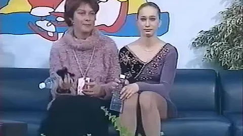 Joannie Rochette 2001 World Jr (Sofia) Free Skatin...