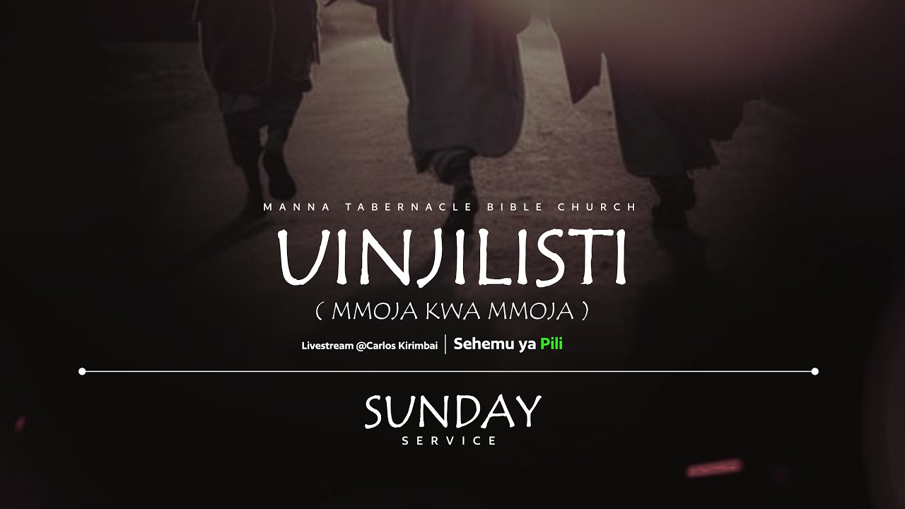 LIVE: SOMO : UINJILISTI MMOJA KWA MMOJA_SEHEMU YA PILI.