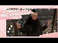 Visiting 360 chicago  attempting to do tilt welcome to chicago at night