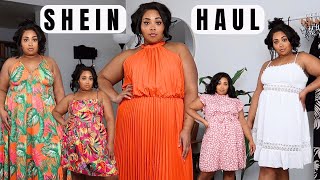 NEW! SPRING PLUS SIZE DRESSES FROM SHEIN 2024 | Size 3XL